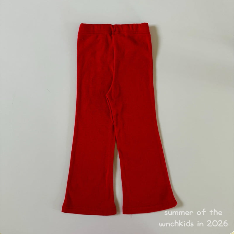Wnch Kids - Korean Children Fashion - #prettylittlegirls - Eyelet Bootcut Pants - 11