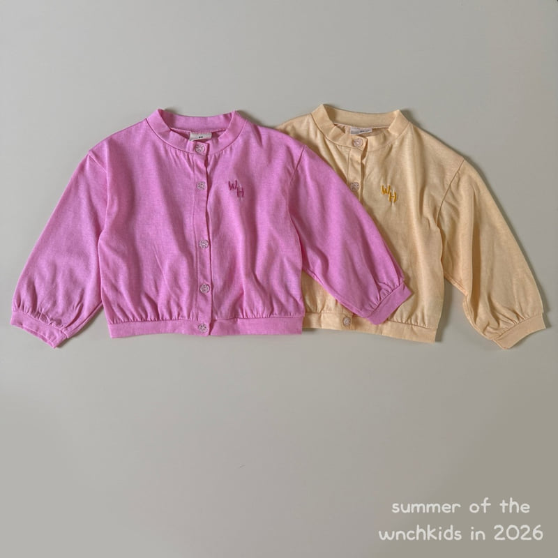 Wnch Kids - Korean Children Fashion - #toddlerclothing - Air Cardigan