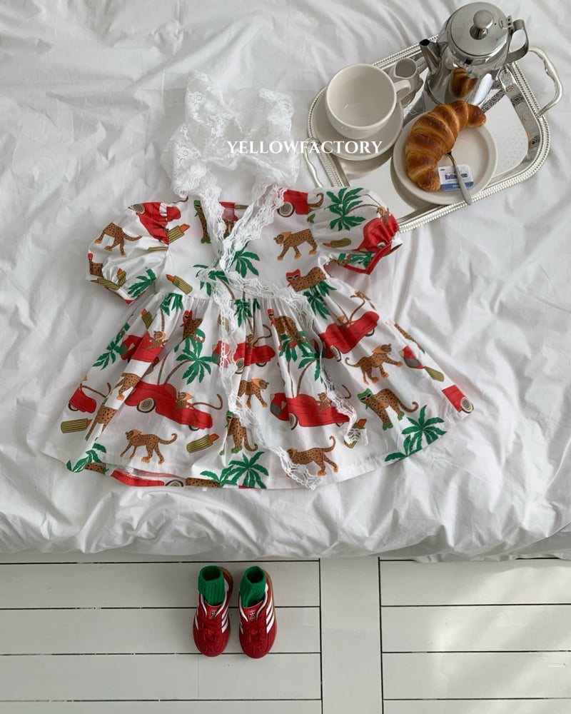 Yellow Factory - Korean Baby Fashion - #babyfever - Lalala One-piece