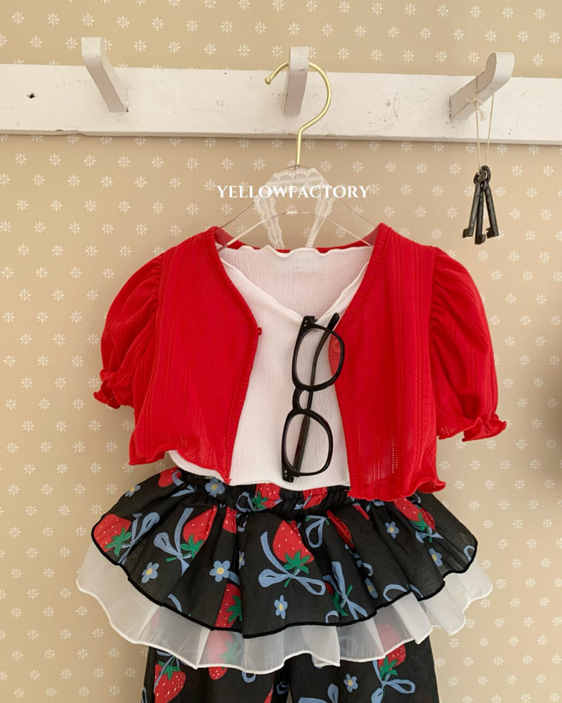 Yellow Factory - Korean Baby Fashion - #babyfever - Bolero Cardigan - 11