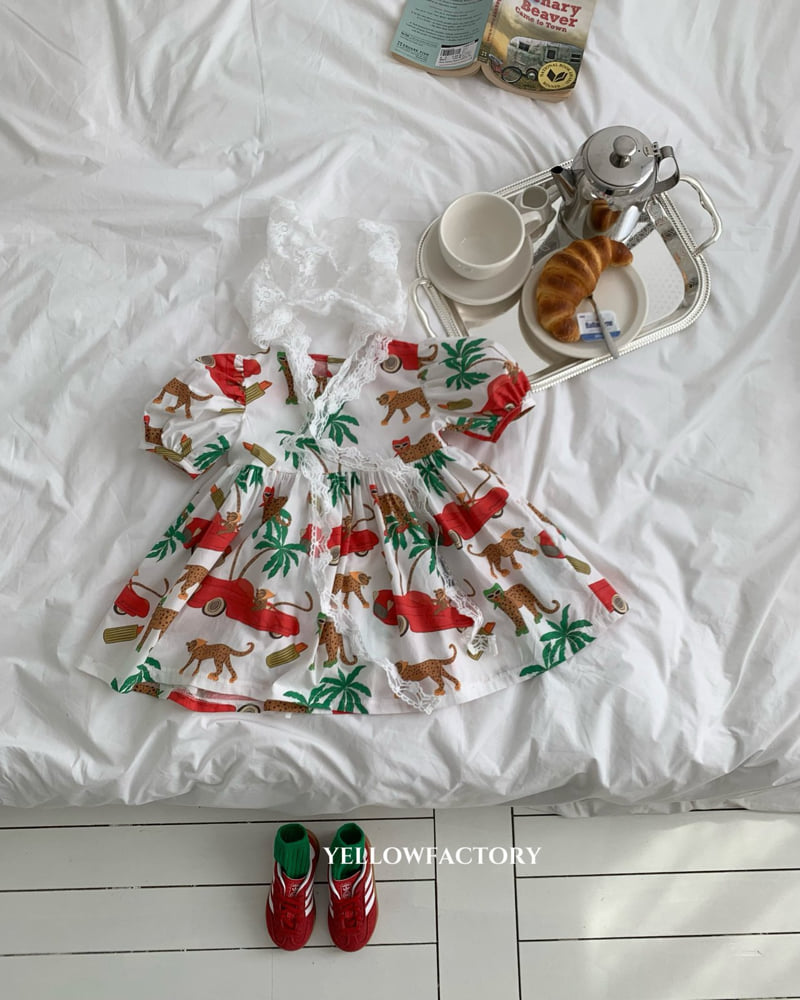 Yellow Factory - Korean Baby Fashion - #babyootd - Lalala One-piece - 5