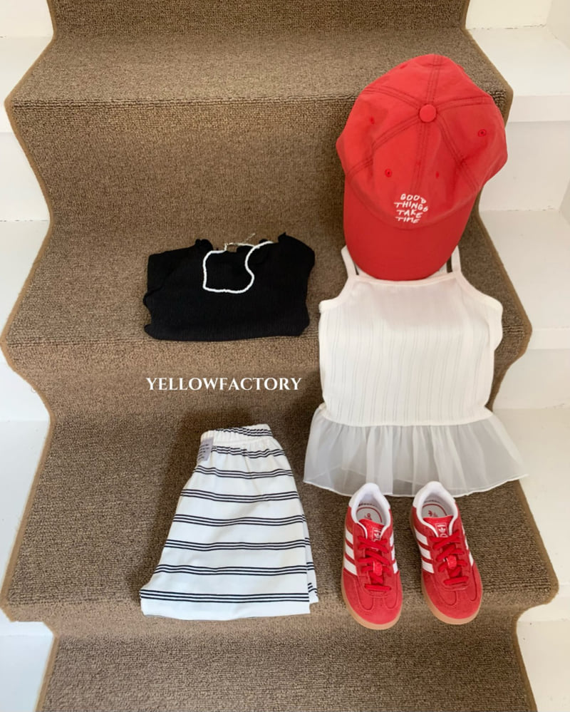 Yellow Factory - Korean Baby Fashion - #babyoutfit - Layered Sleeveless Top - 7