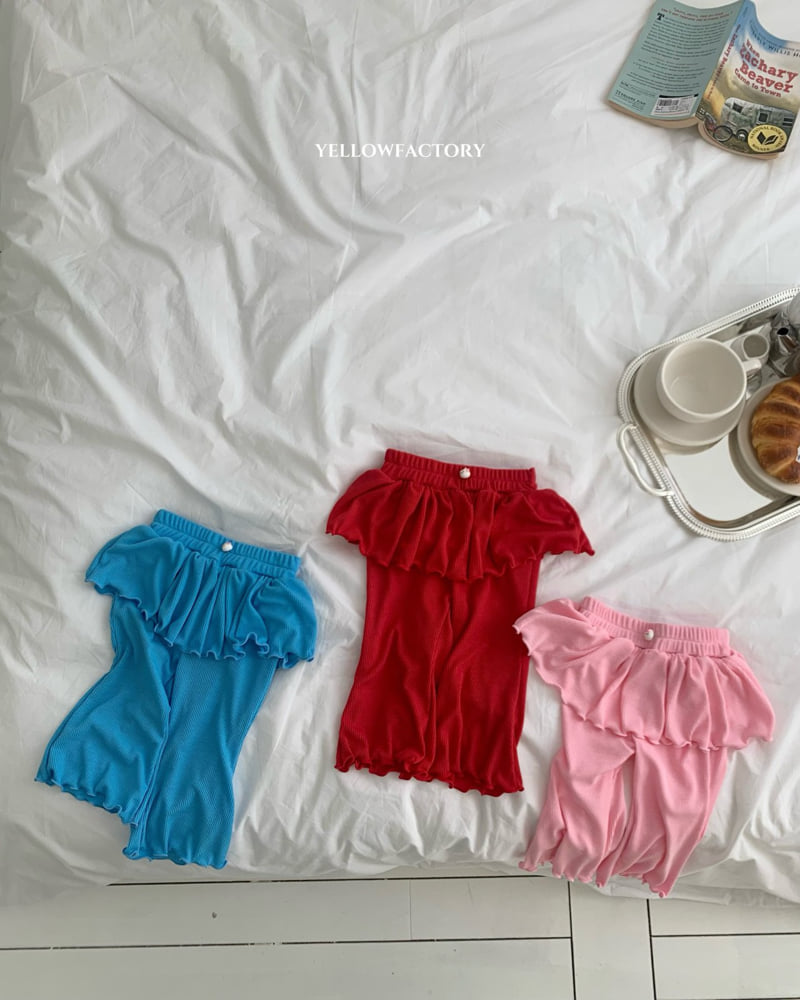 Yellow Factory - Korean Children Fashion - #childofig - Holy Chew Cropped Pants