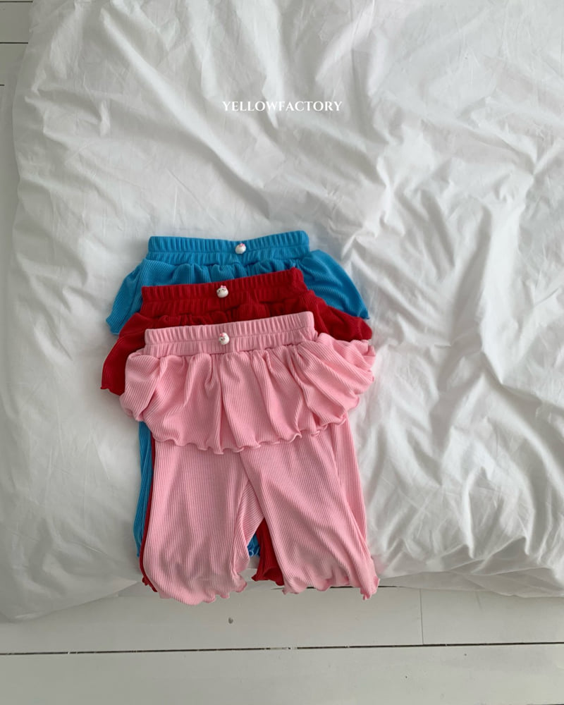 Yellow Factory - Korean Children Fashion - #fashionkids - Holy Chew Cropped Pants - 5