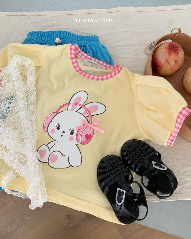 Yellow Factory - Korean Children Fashion - #prettylittlegirls - Loro Tee