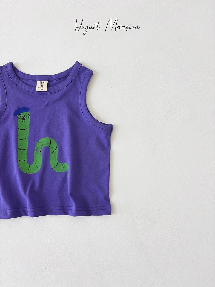 Yogurt Mansion - Korean Children Fashion - #childofig - Wiggly Sleeveless Top