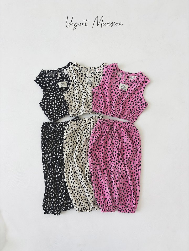 Yogurt Mansion - Korean Children Fashion - #childrensboutique - Roar Set