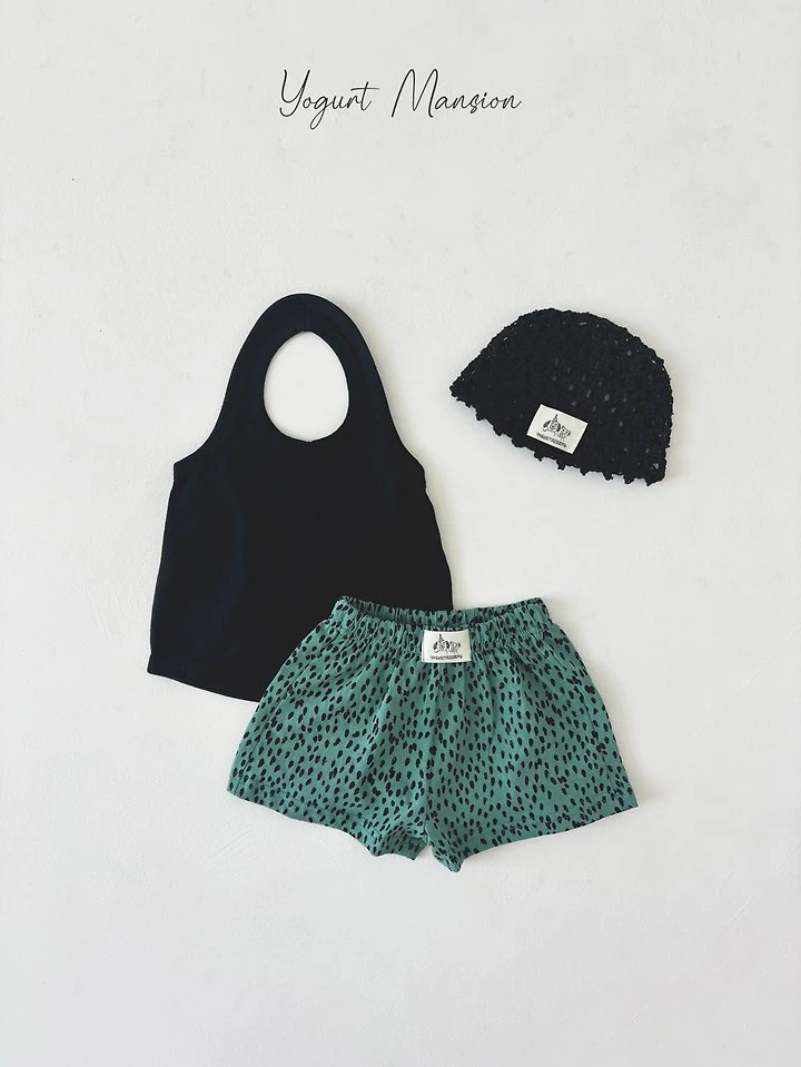 Yogurt Mansion - Korean Children Fashion - #designkidswear - Spotted Pants - 7