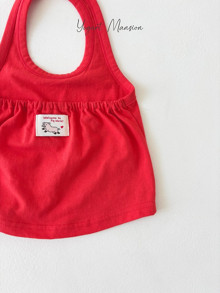 Yogurt Mansion - Korean Children Fashion - #designkidswear - Nutella Sleeveless Top - 6