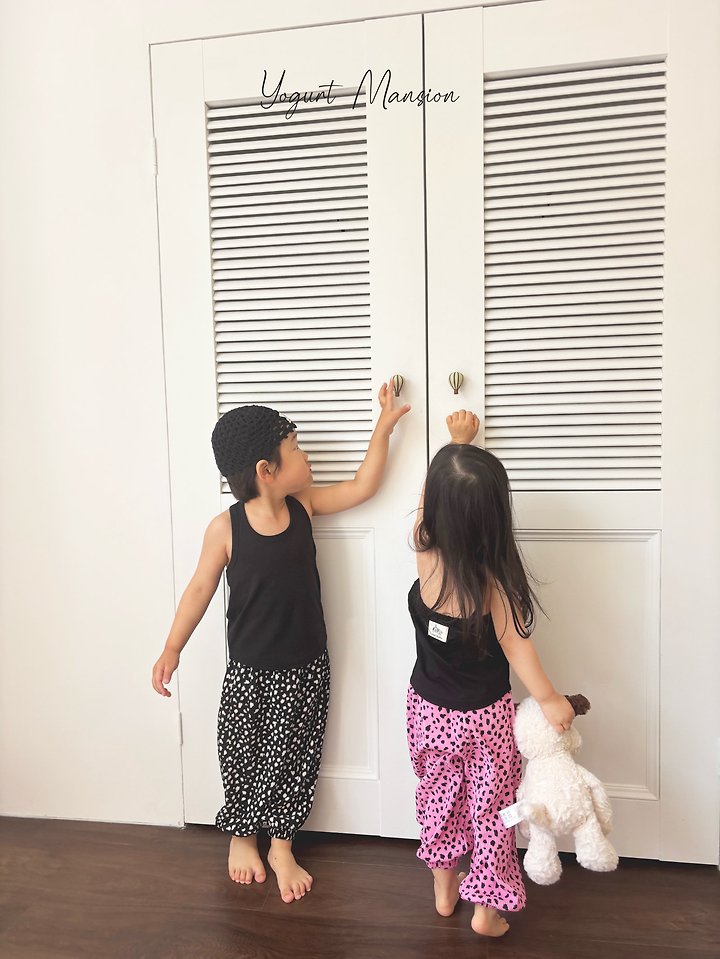 Yogurt Mansion - Korean Children Fashion - #kidsshorts - Nutella Sleeveless Top - 9