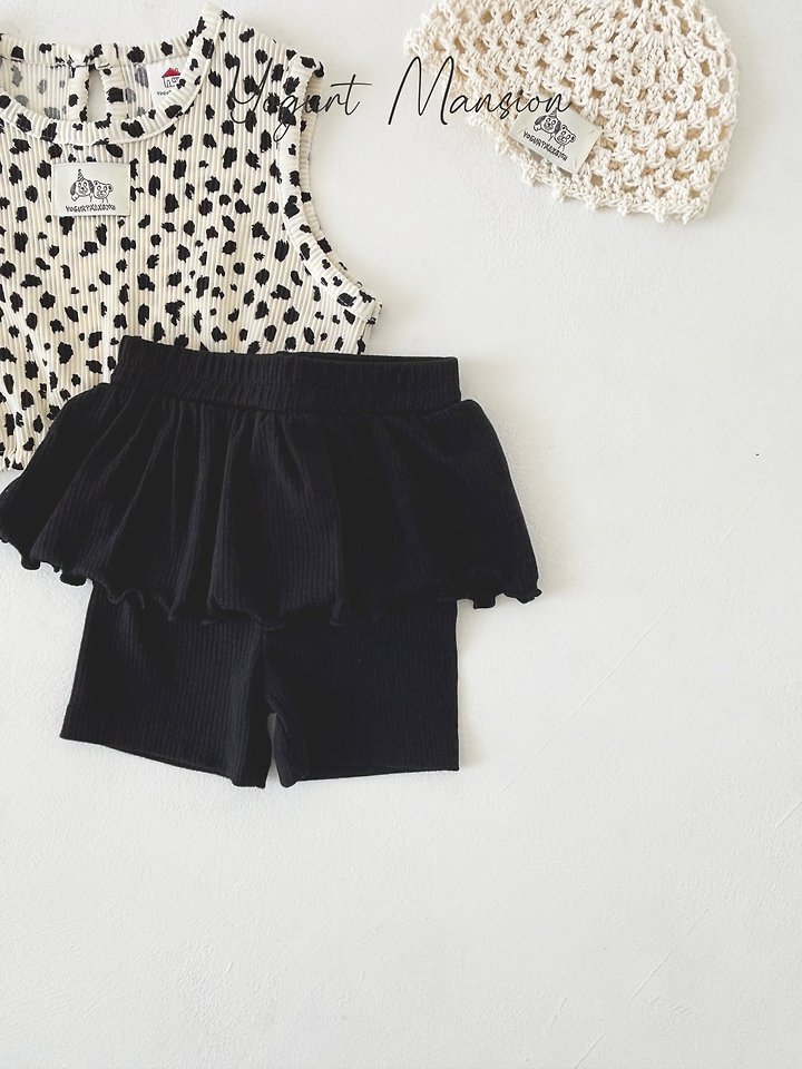 Yogurt Mansion - Korean Children Fashion - #kidzfashiontrend - Juju Skirt Leggings - 10