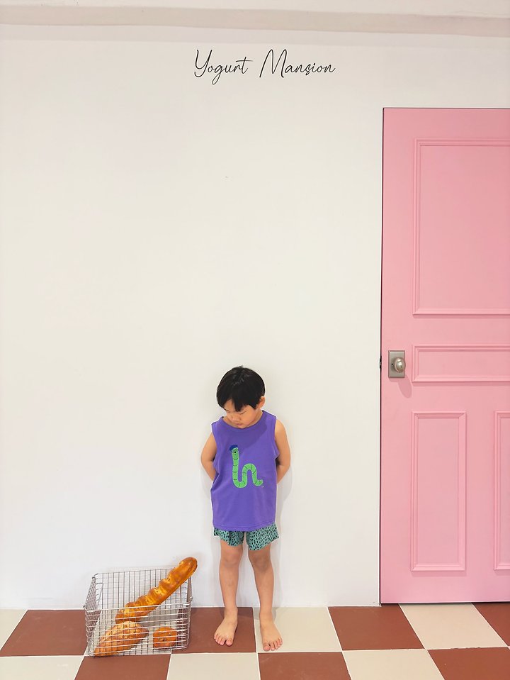 Yogurt Mansion - Korean Children Fashion - #kidzfashiontrend - Wiggly Sleeveless Top - 9