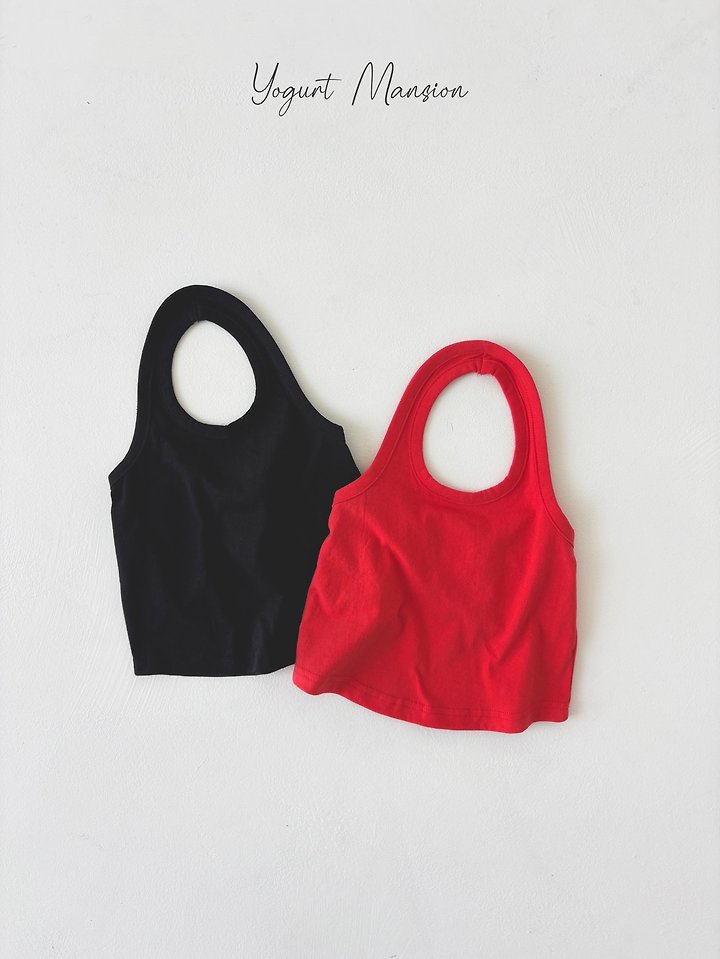 Yogurt Mansion - Korean Children Fashion - #minifashionista - Nutella Sleeveless Top