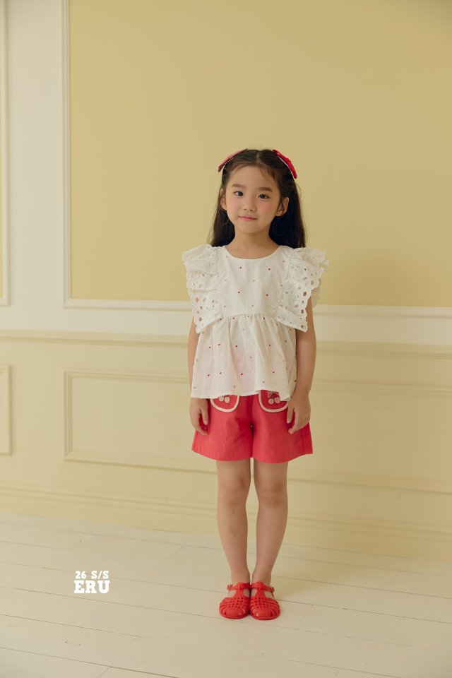 e.ru - Korean Children Fashion - #stylishchildhood - Cherry Pants - 4
