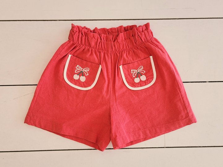 e.ru - Korean Children Fashion - #designkidswear - Cherry Pants - 6