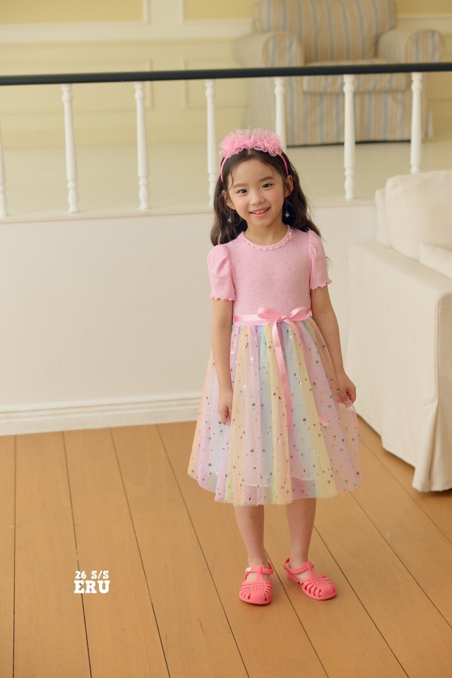 e.ru - Korean Children Fashion - #kidsshorts - Rainbow One-piece - 9