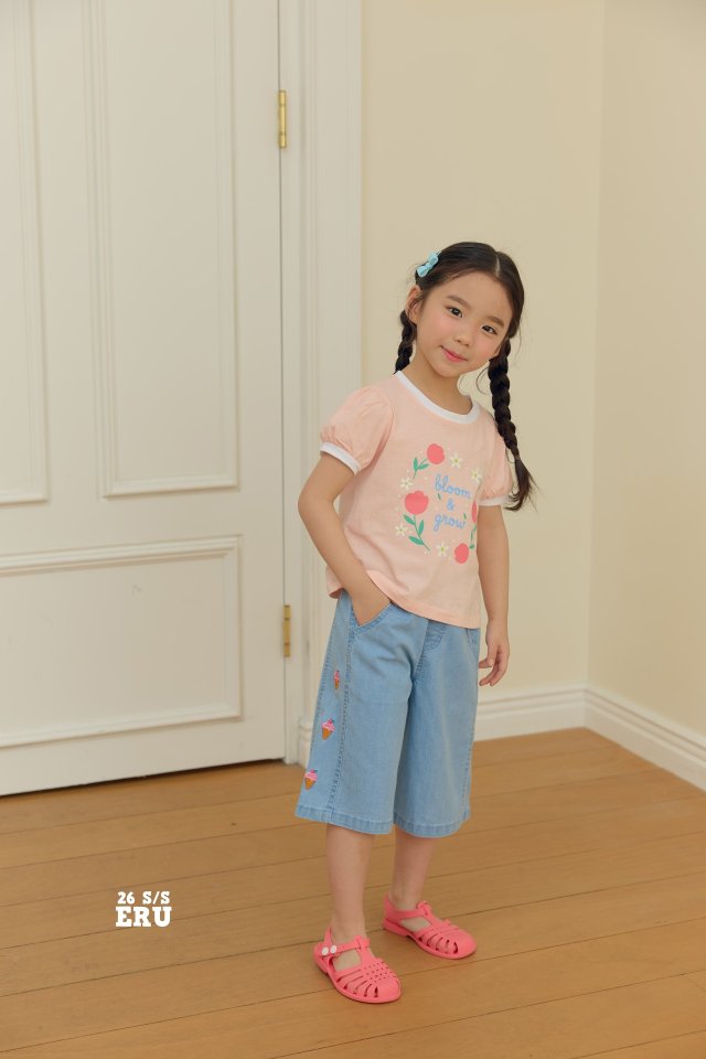 e.ru - Korean Children Fashion - #kidsshorts - Bloom Tee - 4