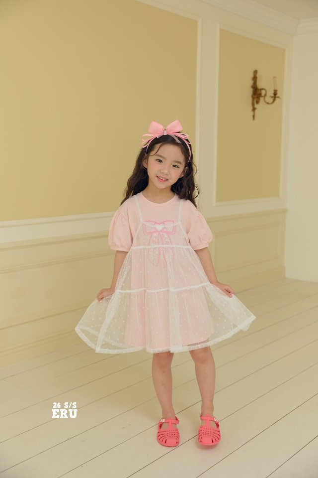 e.ru - Korean Children Fashion - #stylishchildhood - Dot One-piece - 6