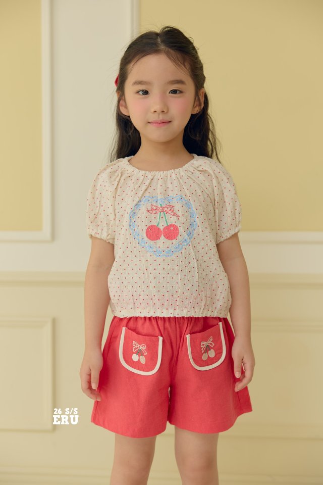 e.ru - Korean Children Fashion - #todddlerfashion - Cherry Pants
