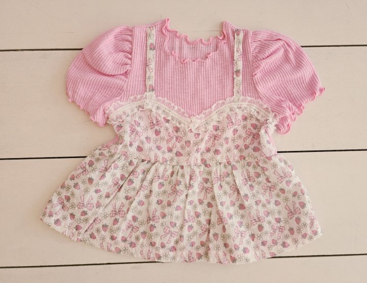 e.ru - Korean Children Fashion - #todddlerfashion - Bustier Tee - 8