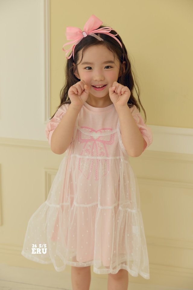 e.ru - Korean Children Fashion - #prettylittlegirls - Dot One-piece - 4