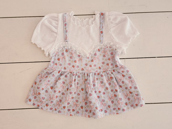 e.ru - Korean Children Fashion - #toddlerclothing - Bustier Tee - 9