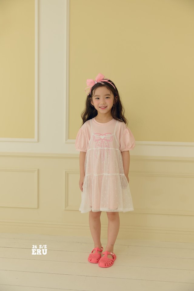 e.ru - Korean Children Fashion - #toddlerclothing - Dot One-piece - 5