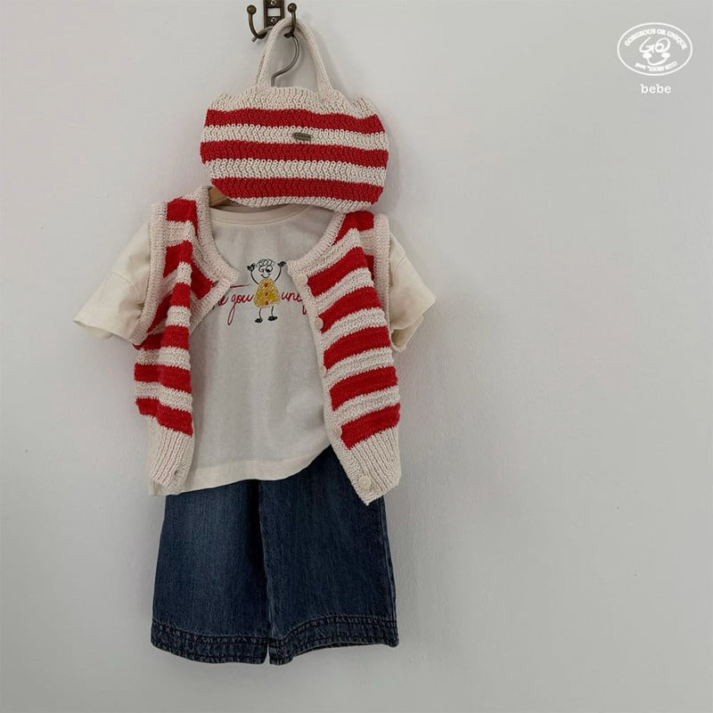 go;u - Korean Baby Fashion - #babyboutique - Bebe Made Vest - 3