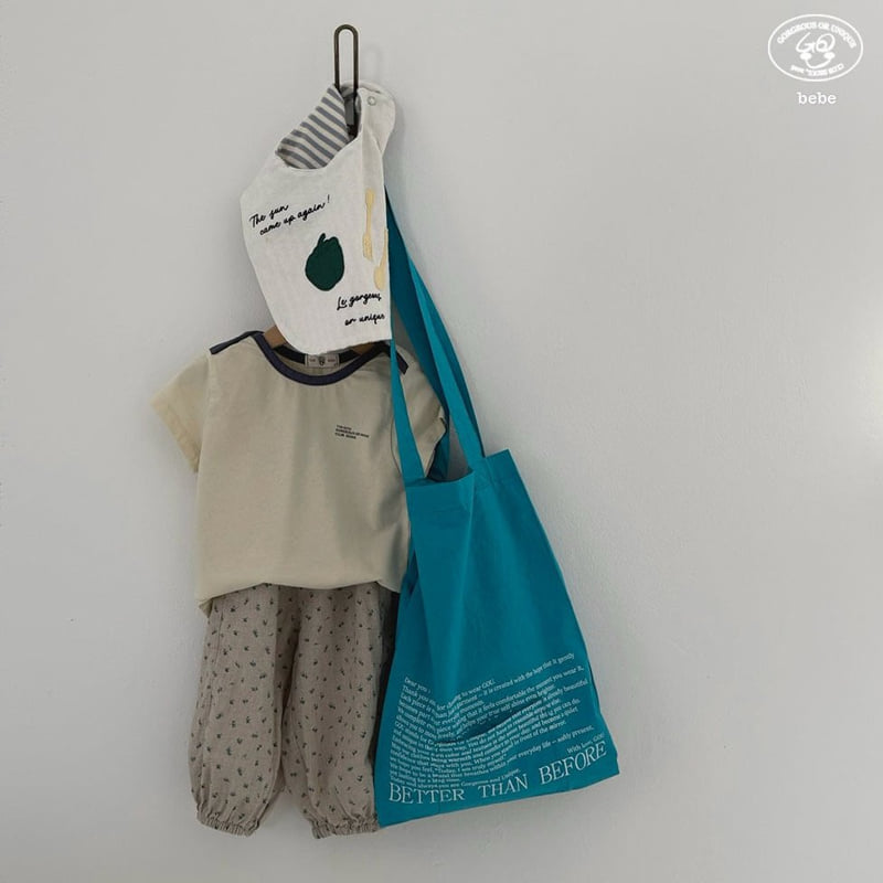 go;u - Korean Baby Fashion - #babyboutique - Bebe Color Rib Tee - 10