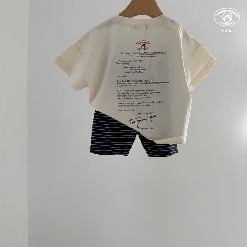 go;u - Korean Baby Fashion - #babyboutique - Bebe Marine Pants - 5