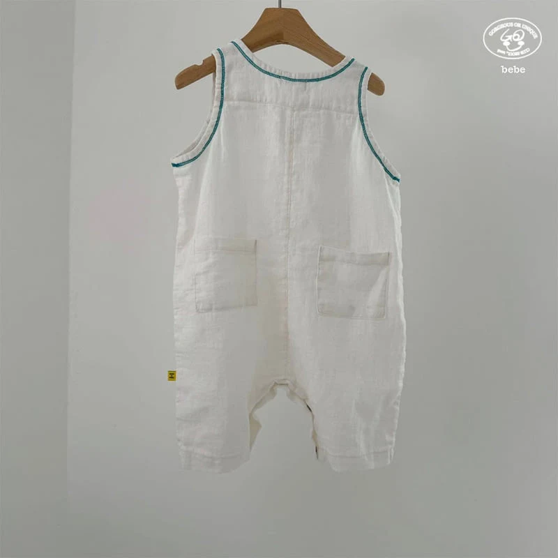 go;u - Korean Baby Fashion - #babyboutique - Bebe Sea Overalls - 3