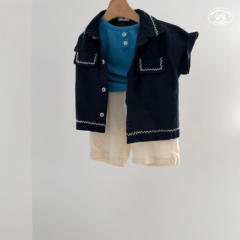 go;u - Korean Baby Fashion - #babyboutiqueclothing - Bebe Stripe Pants - 8