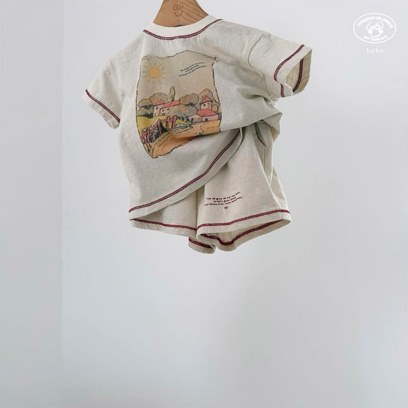go;u - Korean Baby Fashion - #babyboutiqueclothing - Bebe Frame Shorts - 10