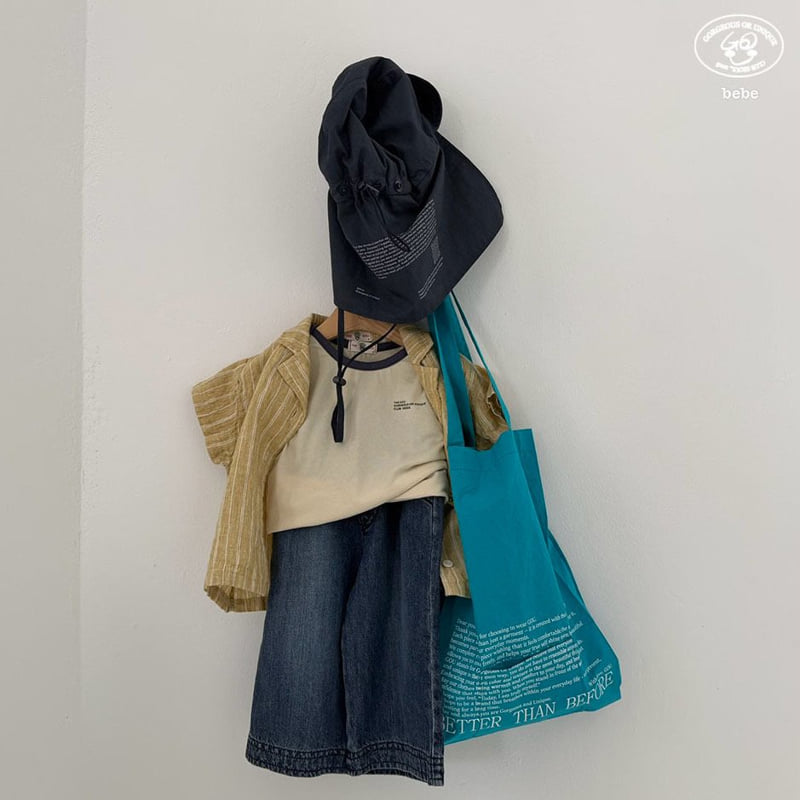 go;u - Korean Baby Fashion - #babyboutiqueclothing - Bebe Color Rib Tee - 11