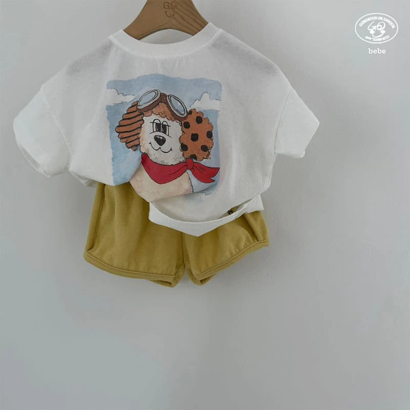go;u - Korean Baby Fashion - #babyboutiqueclothing - Bebe Crew Half Pants - 5