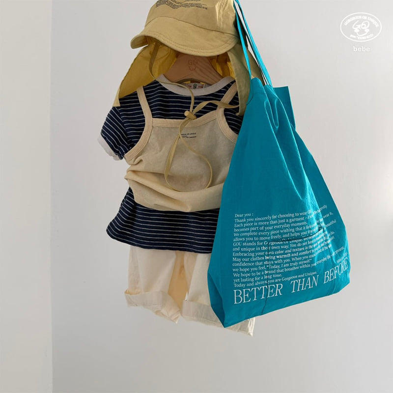 go;u - Korean Baby Fashion - #babyboutiqueclothing - Bebe Marine Tee - 3