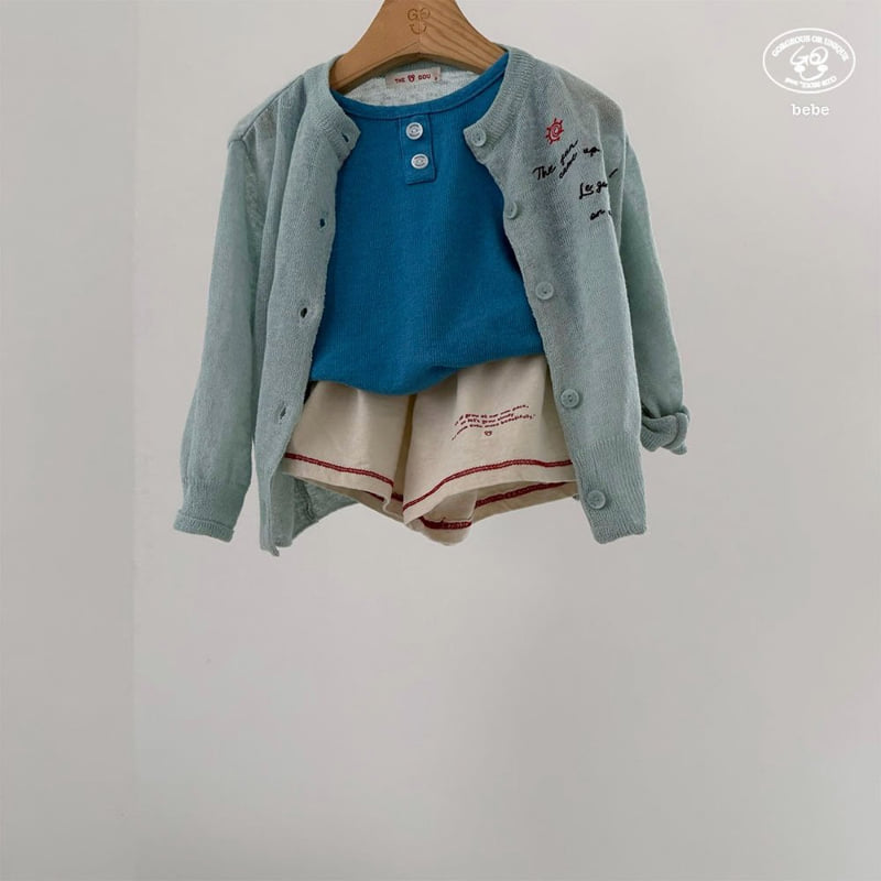 go;u - Korean Baby Fashion - #babyclothing - Bebe Frame Shorts - 11