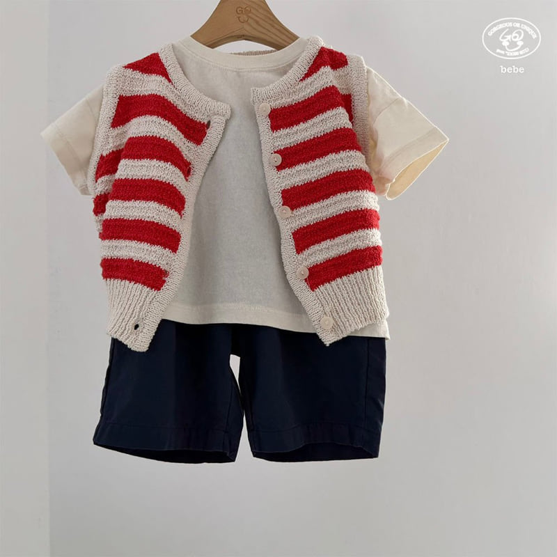 go;u - Korean Baby Fashion - #babyclothing - Bebe Made Vest - 5