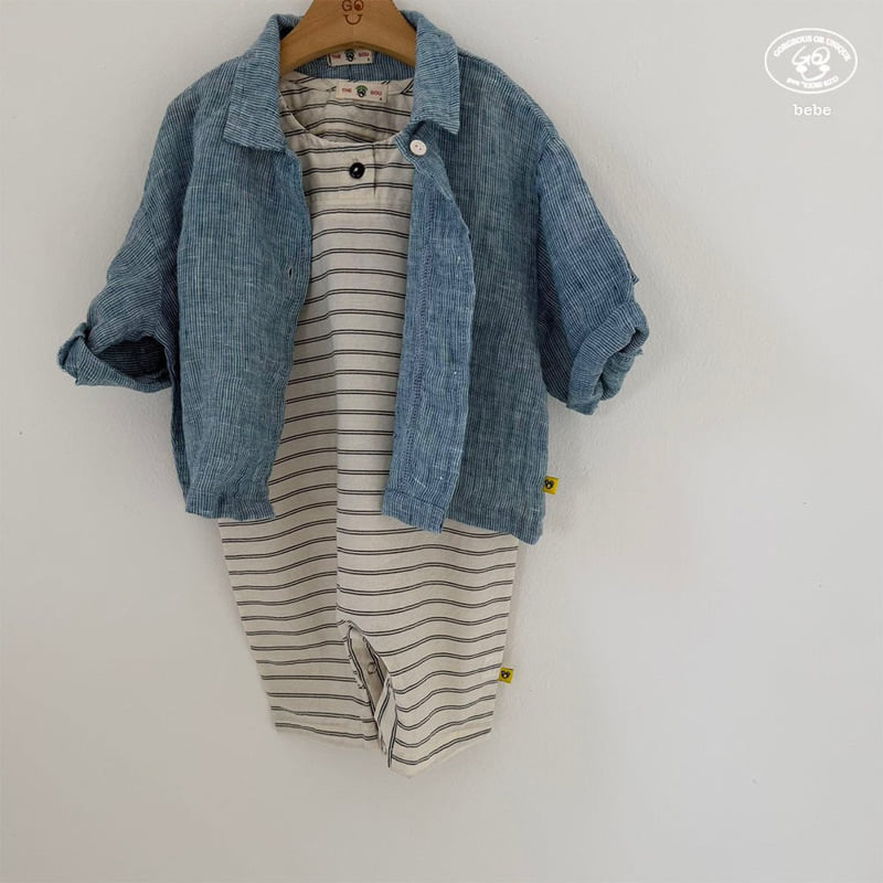 go;u - Korean Baby Fashion - #babyclothing - Bebe Limited Shirt - 9