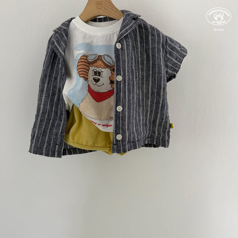 go;u - Korean Baby Fashion - #babyclothing - Bebe Crew Half Pants - 6