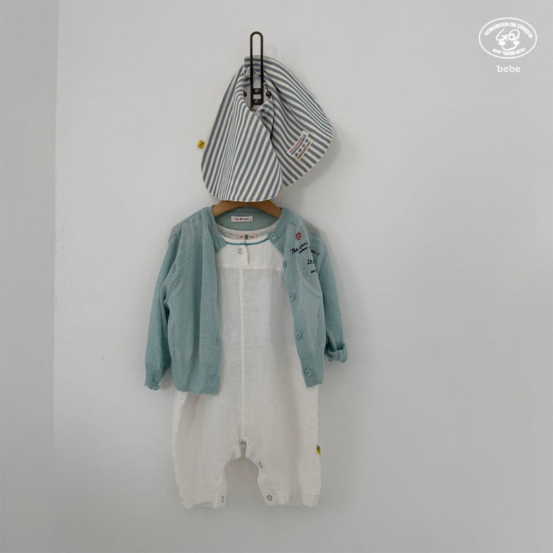go;u - Korean Baby Fashion - #babyclothing - Bebe Sea Overalls - 5