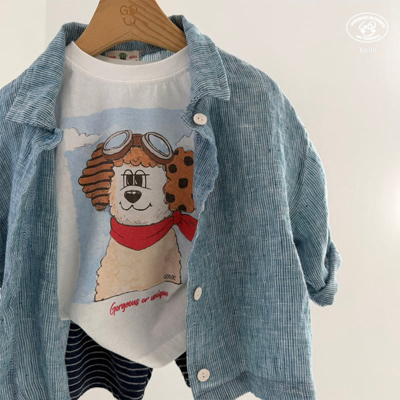go;u - Korean Baby Fashion - #babyfashion - Bebe Limited Shirt - 10