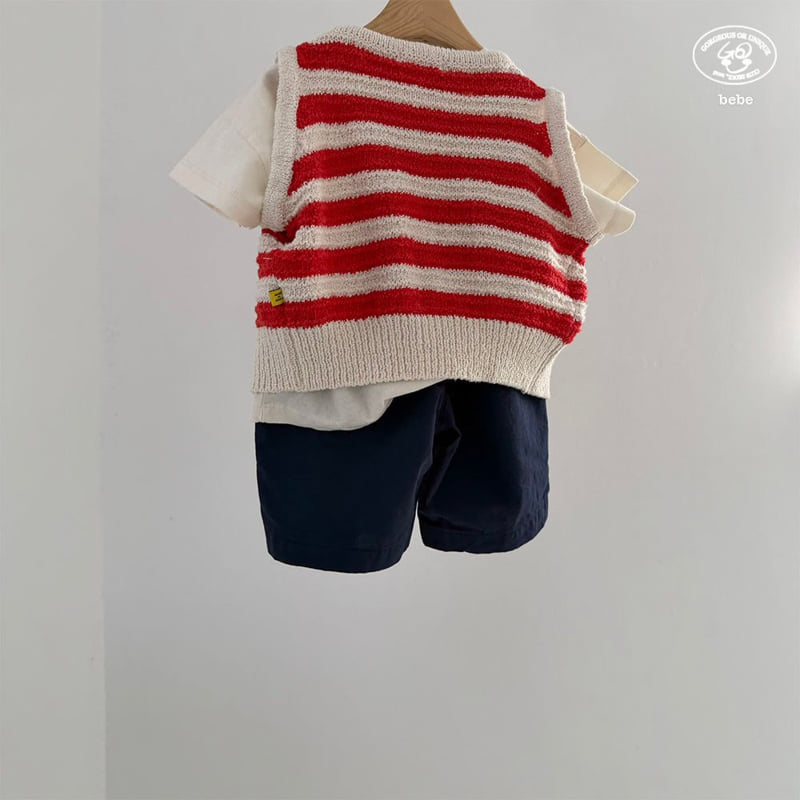 go;u - Korean Baby Fashion - #babyfever - Bebe Made Vest - 7