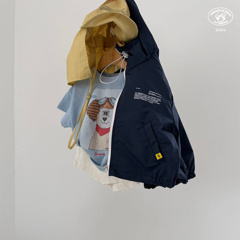 go;u - Korean Baby Fashion - #babyfever - Bebe Wind Raincoat - 3