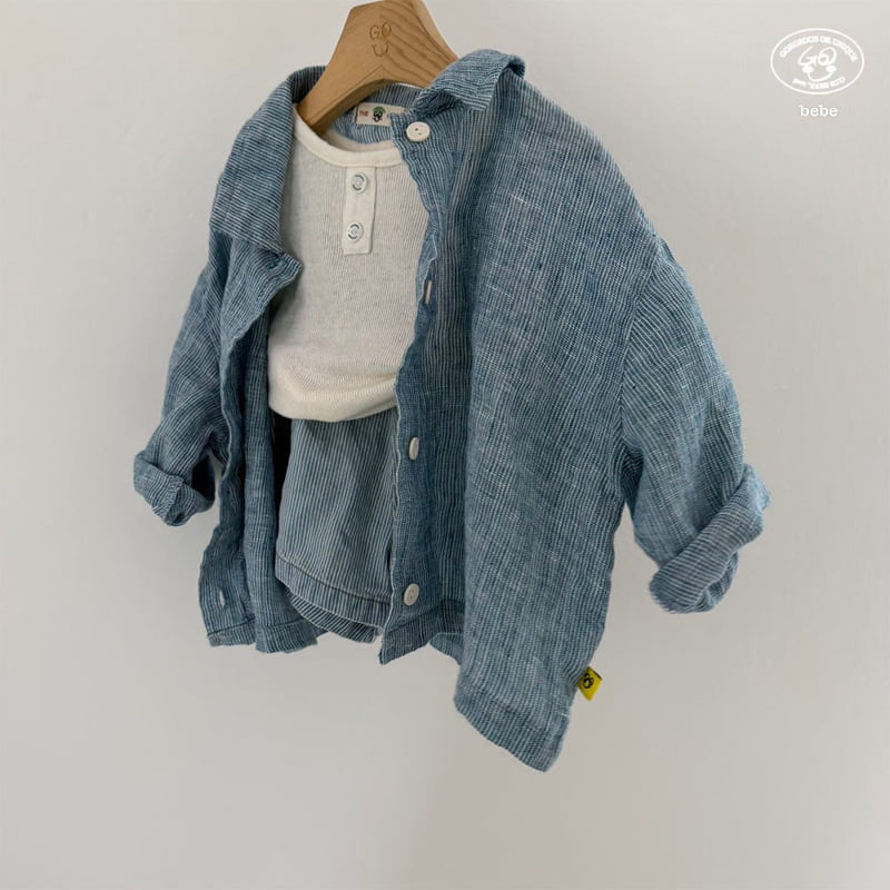 go;u - Korean Baby Fashion - #babyfever - Bebe Limited Shirt - 11