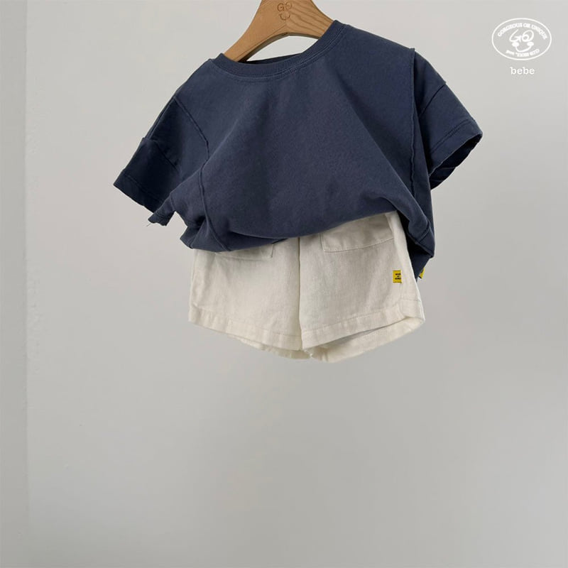go;u - Korean Baby Fashion - #babyfashion - Bebe Pintuck Tee - 4