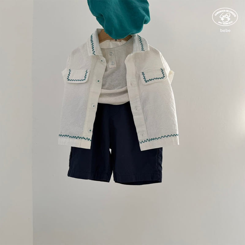 go;u - Korean Baby Fashion - #babygirlfashion - Bebe Stripe Pants - 12