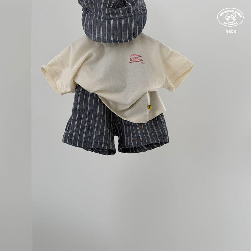 go;u - Korean Baby Fashion - #babygirlfashion - Bebe Linen Back Shorts - 9