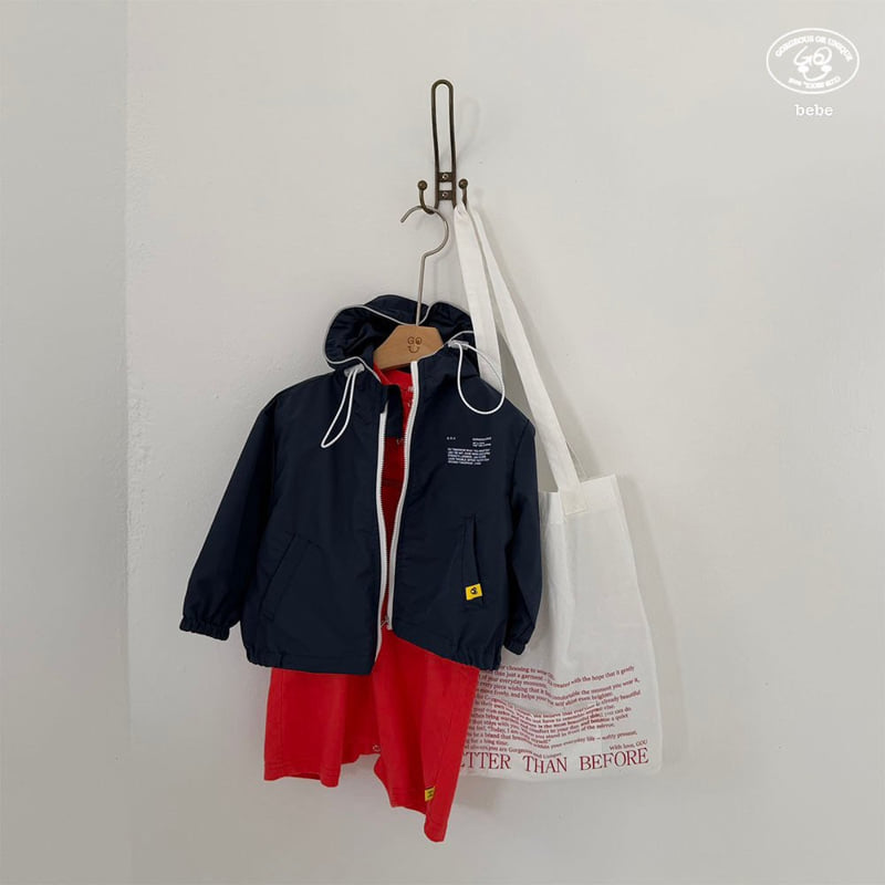 go;u - Korean Baby Fashion - #babyfever - Bebe Wind Raincoat - 4