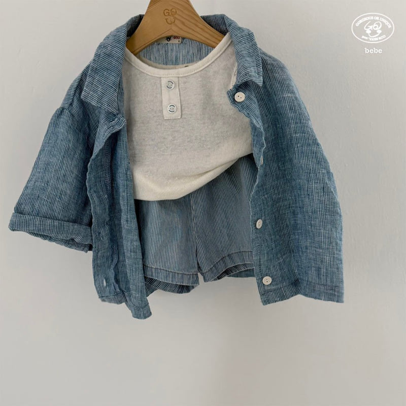 go;u - Korean Baby Fashion - #babygirlfashion - Bebe Limited Shirt - 12